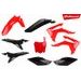 PLASTIC BODY KIT POLISPORT 90832 RED/BLACK