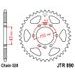 CHAIN KIT EK - SILVER CHAIN 520 DEX, X-RING (X, NX, QX, XS), CHK FRONT SPROCKET JT, CHK REAR SPROCKET JT FOR KTM RC 390 2022-2024