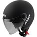 JET HELMET AXXIS SQUARE SOLID BLACK MATT L