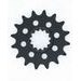 CHAIN KIT EK - ZLAT CHAIN 525 ZVX, X-RING (X, NX, QX, XS), CHK FRONT SPROCKET SUPERSPROX, CHK REAR SPROCKET SUPERSPROX FOR YAMAHA MT-10 1000 2022-2024