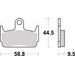DISK PLOČICE BREMBO 07016 CC SCOOTER