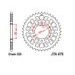 REAR ALU SPROCKET JT JTA 478-48BLK 48T, 520 CRNI
