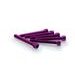 SCREWS PUIG ANODIZED 0370L VIOLET M6 X 45MM (6PCS)