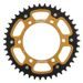 CHAIN KIT D.I.D CHAIN - SILVER CHAIN 525 VX, X-RING (X, NX, QX, XS), CHK FRONT SPROCKET JT CHK RUBBER CUSHIONED, CHK REAR SPROCKET SUPERSPROX STEALTH FOR SUZUKI GSX-S 750 2018-2023