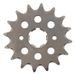 CHAIN KIT EK - CRNI CHAIN 520 SRX, X-RING (X, NX, QX, XS), CHK FRONT SPROCKET SUPERSPROX, CHK REAR SPROCKET SUPERSPROX FOR YAMAHA SR 250 1993-1996