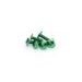 SCREWS PUIG ANODIZED 0657V GREEN M6 X 20MM (6PCS)