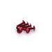 SCREWS PUIG ANODIZED 0689R CRVEN M6 X 25MM (6PCS)