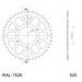 REAR ALU SPROCKET SUPERSPROX RAL-1526:46-BLK CRNI 46T, 520