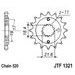 CHAIN KIT D.I.D CHAIN - SILVER CHAIN 520 ZVM-X, X-RING (X, NX, QX, XS), CHK FRONT SPROCKET JT, CHK REAR SPROCKET JT FOR DUCATI PASO 906 / 907IE 1990-1993