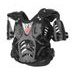 CHEST PROTECTOR POLISPORT XP2 ADULT 8000300013 BLACK/SILVER/BLACK