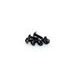 SCREWS PUIG ANODIZED 0543N CRNI M5 X 15MM (6PCS)