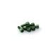 SCREWS PUIG ANODIZED 0363V GREEN M6 X 15MM (6PCS)