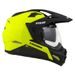 TOURING HELMET CASSIDA TOUR 1.1 DUAL FLUO YELLOW/ BLACK/ MATT GREY XS