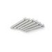 SCREWS PUIG ANODIZED 0540P SILVER M8 X 55MM (6PCS)
