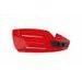 HANDGUARD POLISPORT HAMMER 8307800006 WITH UNIVERSAL PLASTIC MOUNTING KIT RED CR04