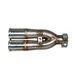 CIJELI ISPUŠNI SUSTAV GPR F205 MD.4.RACE.F205 BRUSHED STAINLESS STEEL