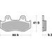 DISK PLOČICE BREMBO 07038XS
