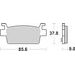 DISK PLOČICE BREMBO 07121