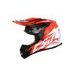 MOTOCROSS HELMET CASSIDA CROSS CUP TWO ORANGE FLUO/ WHITE/ BLACK/ GREY XS