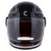 FULL FACE HELMET CASSIDA FIBRE JAWA SPORT BLACK/ SILVER/ RED XS