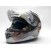 FULL FACE HELMET AXXIS COBRA RAGE A2 GLOSS PEARL GRAY XS