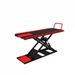 MOTORCYCLE LIFT LV8 NANO 600 FLOOR VERSION EN600GE.R WITH ELECTRO-HYDRAULIC UNIT (BLACK AND RED RAL 3002)