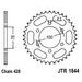 CHAIN KIT EK - SILVER CHAIN 428 SRO, O-RING, CHK FRONT SPROCKET JT, CHK REAR SPROCKET JT FOR YAMAHA YS 125 2017-2019