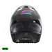 HELMET SHOT SPEED KID RAC A04-21OB-BK1 BLACK PEARLY YS