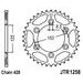 LANČENIK ZADNJI JT JTR 1258-54 54T, 428