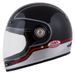 FULL FACE HELMET CASSIDA FIBRE JAWA SPORT BLACK/ SILVER/ RED XS