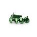SCREWS PUIG ANODIZED 0689V GREEN M6 X 25MM (6PCS)