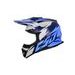 MOTOCROSS HELMET CASSIDA CROSS CUP TWO BLUE/ DARK BLUE/ WHITE XS