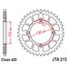 REAR ALU SPROCKET JT JTA 215-50BLK 50T, 420 CRNI
