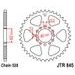 CHAIN KIT EK - SILVER CHAIN 520 H, NON-SEALED, CHK FRONT SPROCKET JT, CHK REAR SPROCKET JT FOR YAMAHA XT 250 1981-1990