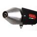 SLIP-ON EXHAUST GPR POWER BOMB QUA.4.BOMB BRUSHED STAINLESS STEEL