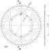 CHAIN KIT EK - ZLAT CHAIN 520 MRD, NON-SEALED, CHK FRONT SPROCKET SUPERSPROX, CHK REAR SPROCKET SUPERSPROX FOR HUSQVARNA WR 125 1988-1989