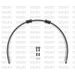 STANDARD FRONT BRAKE HOSE KIT VENHILL POWERHOSEPLUS TRI-8003FB-CB (3 HOSES IN KIT) CARBON HOSES, BLACK FITTINGS