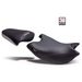 COMFORT SEAT SHAD SHH0N710CH HEATED BLACK/GREY, RED SEAMS