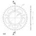 REAR ALU SPROCKET SUPERSPROX RAL-7:42-BLU PLAVI 42T, 525