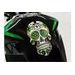 TANK PAD PUIG SKULL 3673V GREEN