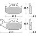 DISK PLOČICE BREMBO 07GR74SD