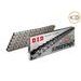 CHAIN KIT D.I.D CHAIN - SILVER CHAIN 520 ZVM-X, X-RING (X, NX, QX, XS), CHK FRONT SPROCKET JT, CHK REAR SPROCKET SUPERSPROX FOR ATV POLARIS TRAIL BOSS 250 1995-1999