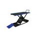 MOTORCYCLE LIFT LV8 GOLDRAKE 600C FLOOR VERSION EG600CE.B WITH ELECTRO-HYDRAULIC UNIT (BLACK AND BLUE RAL 5005)