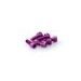 SCREWS PUIG ANODIZED 0363L VIOLET M6 X 15MM (6PCS)