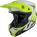 MX HELMET AXXIS WOLF ABS STAR STRACK A3 GLOSS FLUOR YELLOW XS