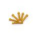 SCREWS PUIG ANODIZED 0516G YELLOW M8 X 45MM (6PCS)