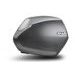 SIDE CASES WITH COLOR COVER SHAD SH36 NEW TITANIUM (PAIR) WITH PREMIUM LOCK