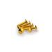 SCREWS PUIG ANODIZED 3995G YELLOW M6 X 30MM (6PCS)