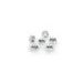 NUTS PUIG ANODIZED 0763P SILVER M5 (6PCS)