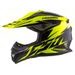 MOTOCROSS HELMET CASSIDA CROSS CUP JUNIOR YELLOW FLUO / BLACK / GREY